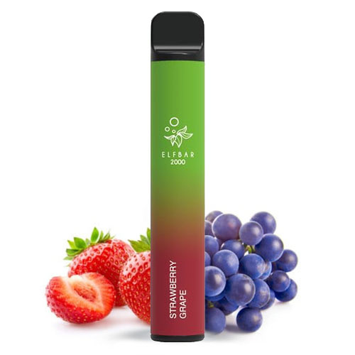 ELFBAR 2000 Straw Grape